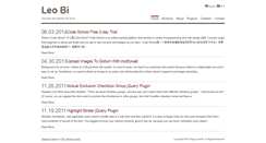 Desktop Screenshot of blog.bigcay.com